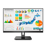 AOC Monitor 23.8” IPS Panel 1920×1080 @75hz|VGA|HDMI|Internal Power supply|VESA|Adaptive Sync