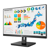 AOC Monitor 23.8” IPS Panel 1920×1080 @75hz|VGA|HDMI|Internal Power supply|VESA|Adaptive Sync