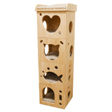 Catwalk Collection Solid Wood Cat Sleeper Caves