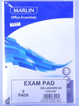 Freedom A4 Exam Pads 100 Page - Pack of 5