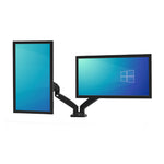 PORT Monitor Arm VESA Dual Screen – Black