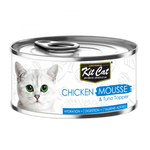 Kit Cat Chicken Mousse With Tuna Topper 80g