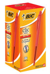 Bic Clic Red Medium Ballpoint Pens - Box of 60