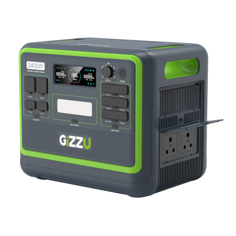 GIZZU HERO 2048WH 2400W UPS Portable Power Station