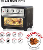 Bennett Read 22 Litre 1700w Air Fryer Oven With Rotisserie