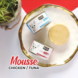 Kit Cat Chicken Mousse With Tuna Topper 80g