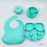 7pc Silicone Baby Feeding Set