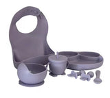 7pc Silicone Baby Feeding Set