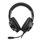 REDRAGON Over-Ear HYLAS Aux (Mic & Headset)|USB (Power Only) RGB Gaming Headset – Black