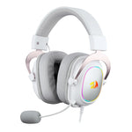 REDRAGON OVER-EAR ZEUS-X WIRELESS RGB HEADSET – WHITE