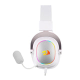 REDRAGON OVER-EAR ZEUS-X WIRELESS RGB HEADSET – WHITE