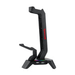 REDRAGON SCEPTRE ELITE RGB Gaming Headset Stand and Mouse Bungee – Black