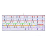 REDRAGON KUMARA Mechanical 87 Key|RGB Backlit Gaming Keyboard – White