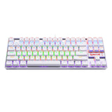 REDRAGON KUMARA Mechanical 87 Key|RGB Backlit Gaming Keyboard – White