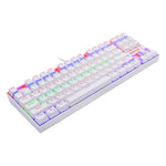 REDRAGON KUMARA Mechanical 87 Key|RGB Backlit Gaming Keyboard – White