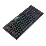 REDRAGON Horus 84Key RGB Red Switch Low Profile Wireless Gaming Mechanical Keyboard – Black