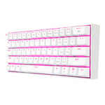 REDRAGON DRAGONBORN Wired Mechanical Keyboard Red LED 67Key Design – White