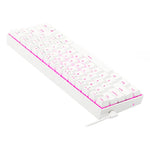 REDRAGON DRAGONBORN Wired Mechanical Keyboard Red LED 67Key Design – White