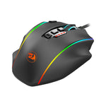 REDRAGON PERDICTION 4 12400DPI RGB MMO Ergo Gaming Mouse – Black