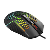 REDRAGON Reaping 6200DPI RGB LightWeight 65g Gaming Mouse – Black