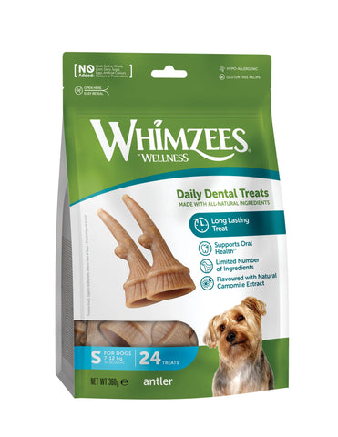 Whimzees Assorted Antler Value Bags