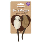 Jolly Moggy Natural Wild Catnip Mice 2pc