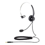 Calltel T800 Mono-Ear Headset – Noise-Cancelling Mic – Single 3.5mm Jack