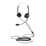 Calltel T800 Stereo-Ear Headset – Noise-Cancelling Mic – RJ9 Reverse