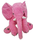 Pink Elephant Baby Pillow