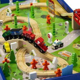 Jeronimo 100 Piece Train Set With Table