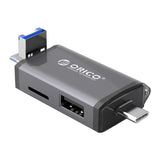 ORICO USB3.0 6-in-1 CARD READER û GREY