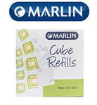 Marlin Cube Refills White 10x10cm