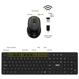 Port KB Combo Wireless Keyboard + Mouse - Reddy Set Go