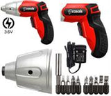 Casals Cordless Screwdriver 10 Piece Set-Power