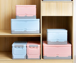 Small Foldable Storage Clip Boxes