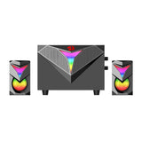 REDRAGON 2.1 Satellite Speaker TOCCATA RGB Gaming Speaker – Black - Reddy Set Go