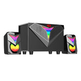 REDRAGON 2.1 Satellite Speaker TOCCATA RGB Gaming Speaker – Black - Reddy Set Go