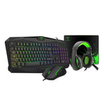 T-Dagger Legion 4in1 Gaming Combo – Black/Green