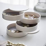 Compact Rotating Jewellery Organizer - Reddy Set Go