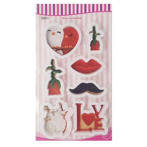 Cookie Cutter Set - Love - Reddy Set Go