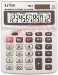 LeStat D12 Mini Desktop Calculator