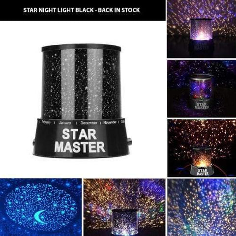 Star Night Light - Black - Reddy Set Go