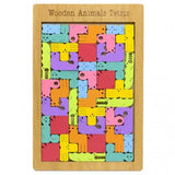 Wooden Animal Tetris - Reddy Set Go